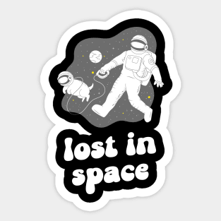 lost in space Sticker